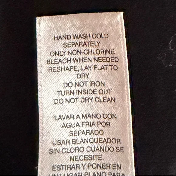 •Chico’s• Textured Black Tiered Ruffle Dress - Size Large - Picture 7 of 8